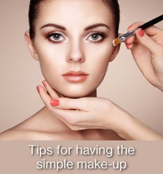 Tips for having the simple make-up